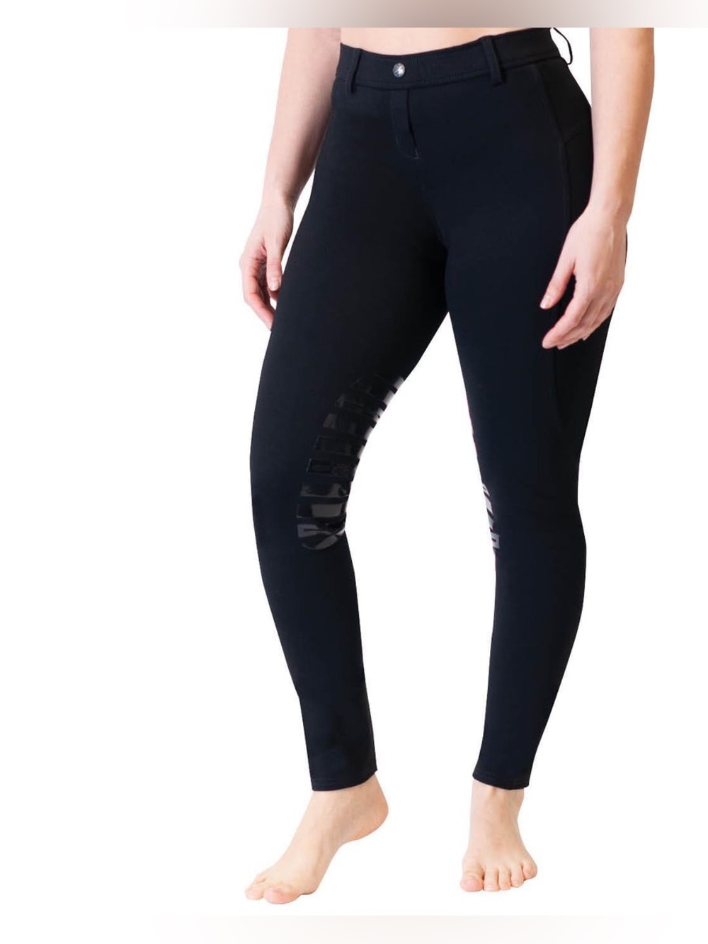 🐎Elation Red Label Sport Pull-On Equestrian Breech - Black - XS Women’s - Picture 2 of 6